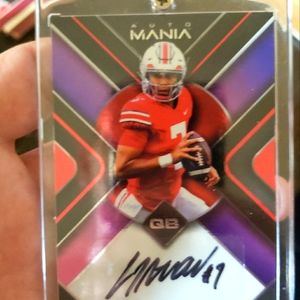 C.j. stroud autographed card